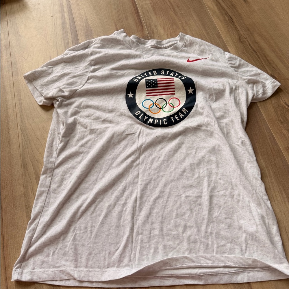 Nike White USA Olympic Team Tee